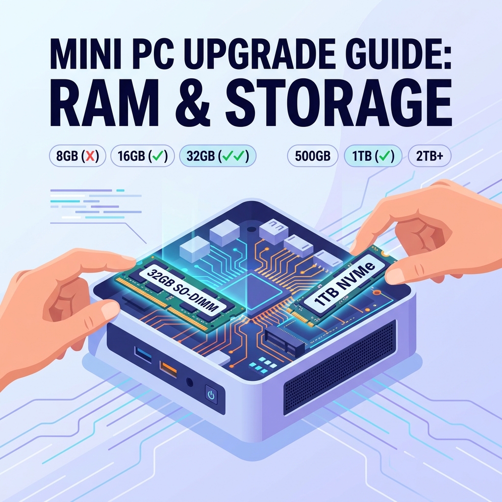 De combien de RAM et de stockage un mini PC a-t-il besoin ? Un guide de mise &agrave; niveau pratique